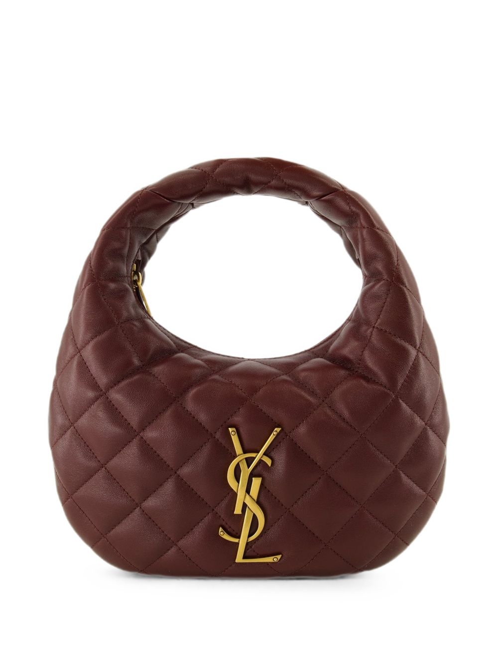 Saint Laurent Women Icarino Leather Hobo Bag