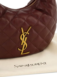 Saint Laurent Women Icarino Leather Hobo Bag