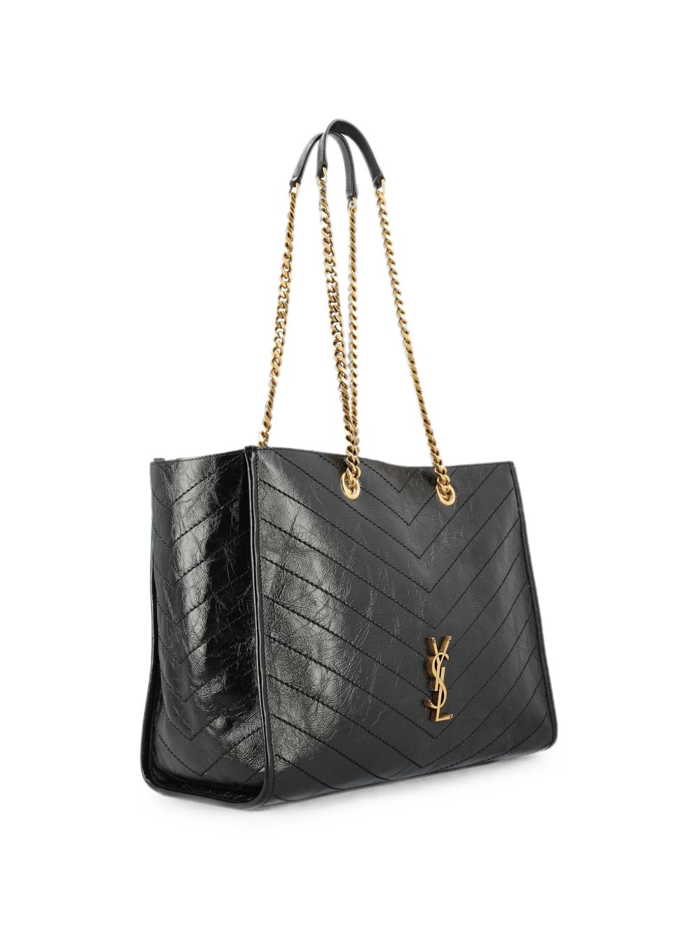 Saint Laurent Women Niki E/W Suede Leather Tote