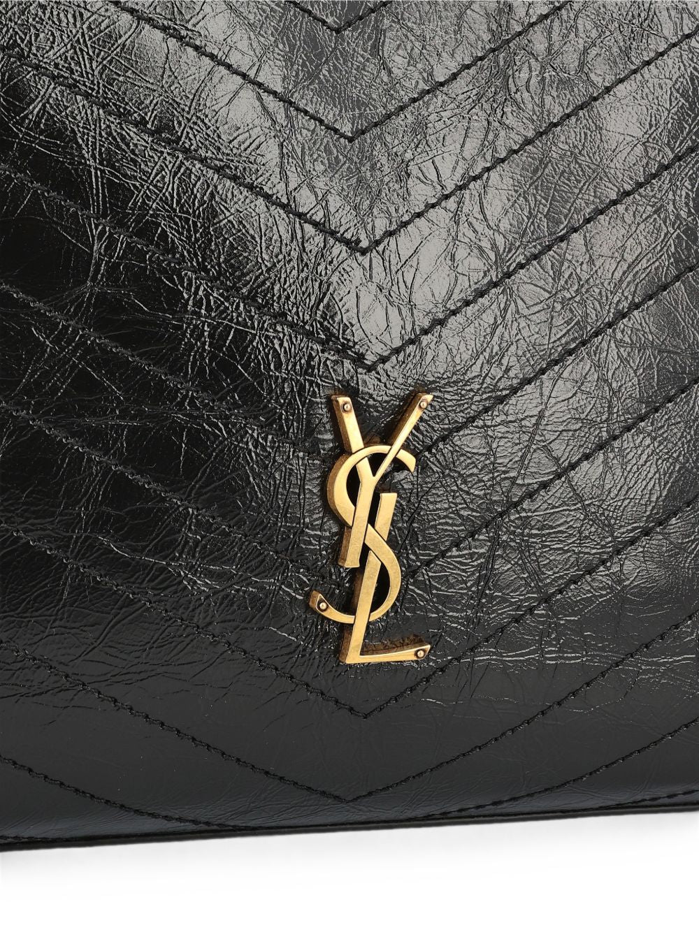 Saint Laurent Women Niki E/W Suede Leather Tote