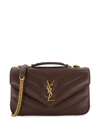 SAINT LAURENT Saint Laurent Women Loulou Small Suede Leather Shoulder Bag