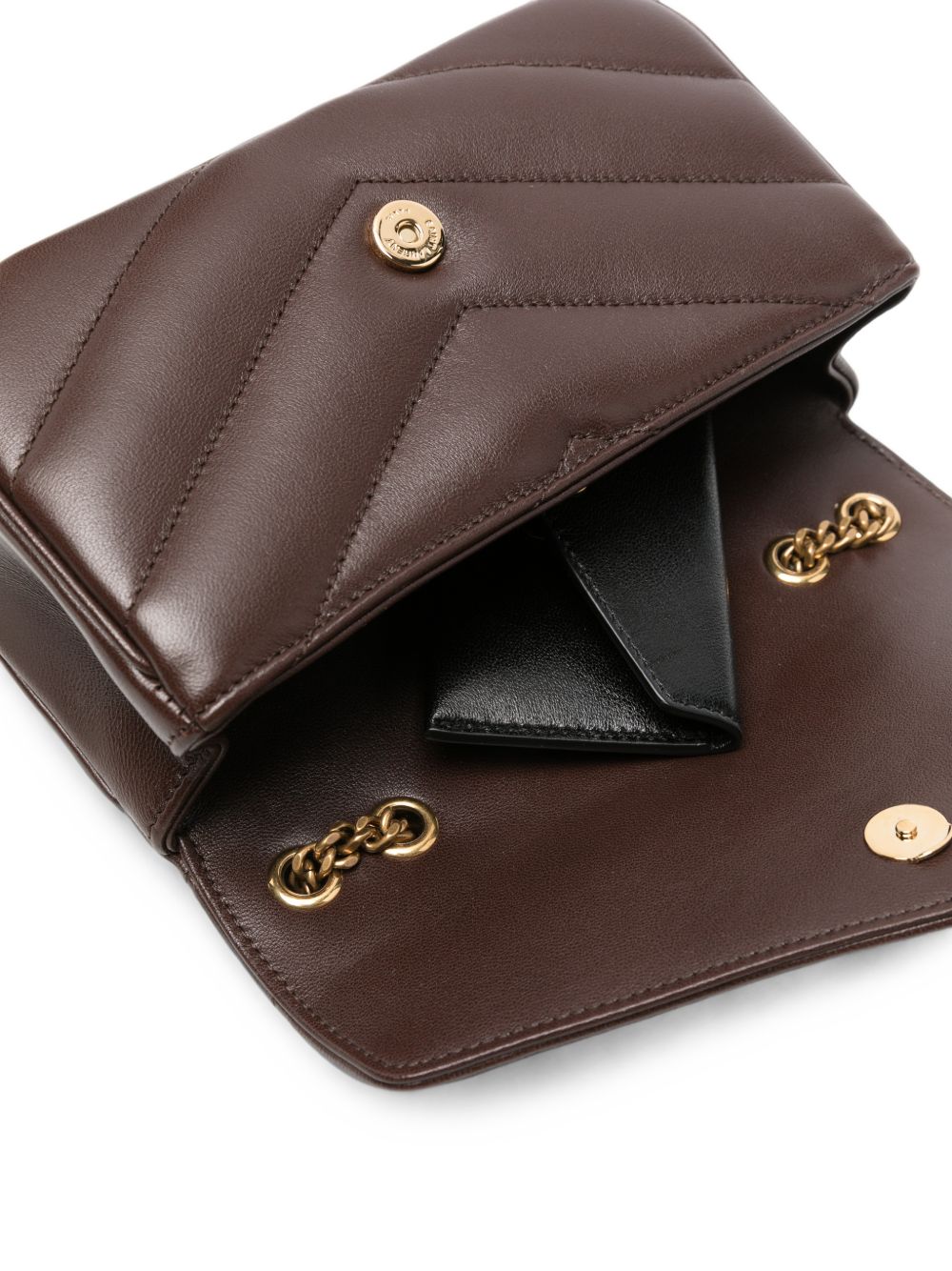 SAINT LAURENT Saint Laurent Women Loulou Mini Suede Leather Shoulder Bag