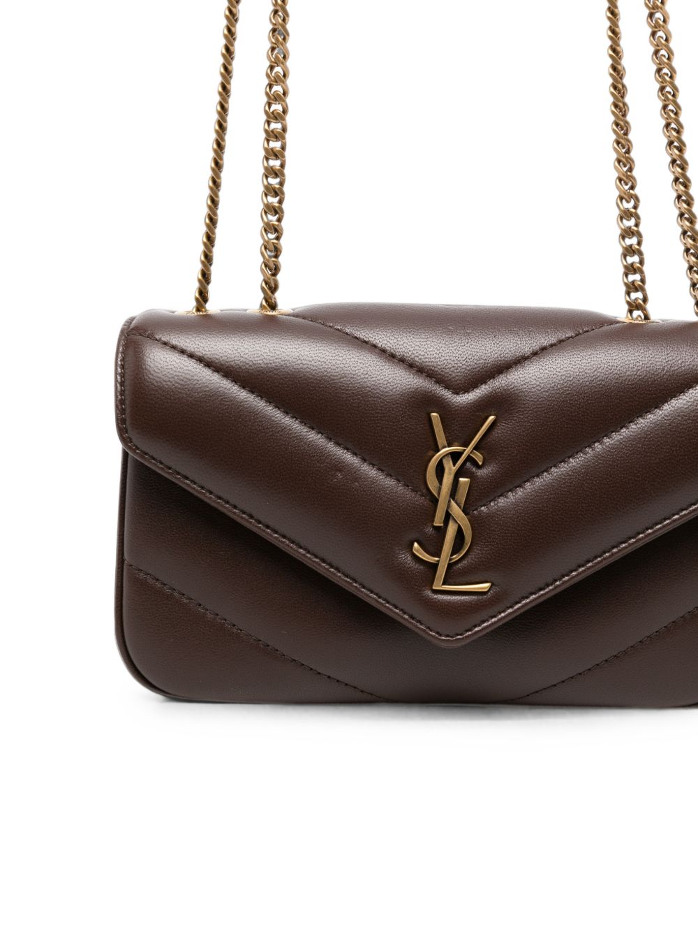 SAINT LAURENT Saint Laurent Women Loulou Mini Suede Leather Shoulder Bag