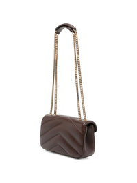 SAINT LAURENT Saint Laurent Women Loulou Mini Suede Leather Shoulder Bag