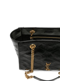 SAINT LAURENT Saint Laurent Women Niki Small Leather Tote Bag