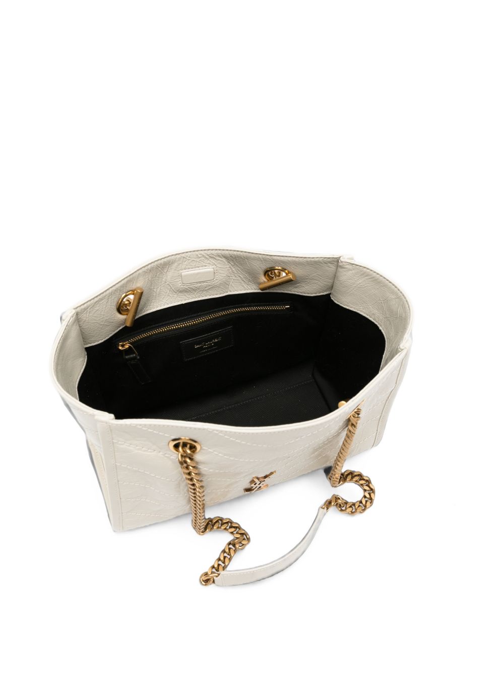Saint Laurent Women Niki Small Leather Tote Bag