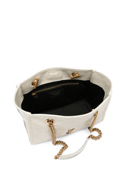 Saint Laurent Women Niki Small Leather Tote Bag
