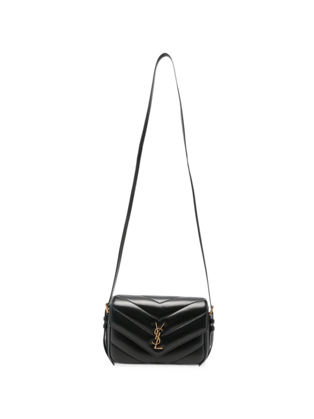 SAINT LAURENT Saint Laurent Women Loulou Toy Suede Leather Crossbody Bag
