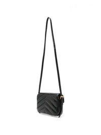 SAINT LAURENT Saint Laurent Women Loulou Toy Suede Leather Crossbody Bag