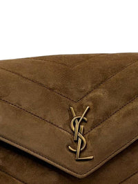 SAINT LAURENT Saint Laurent Women Loulou Toy Suede Leather Crossbody Bag