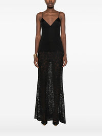 Saint Laurent Women Saint V-Necked Top