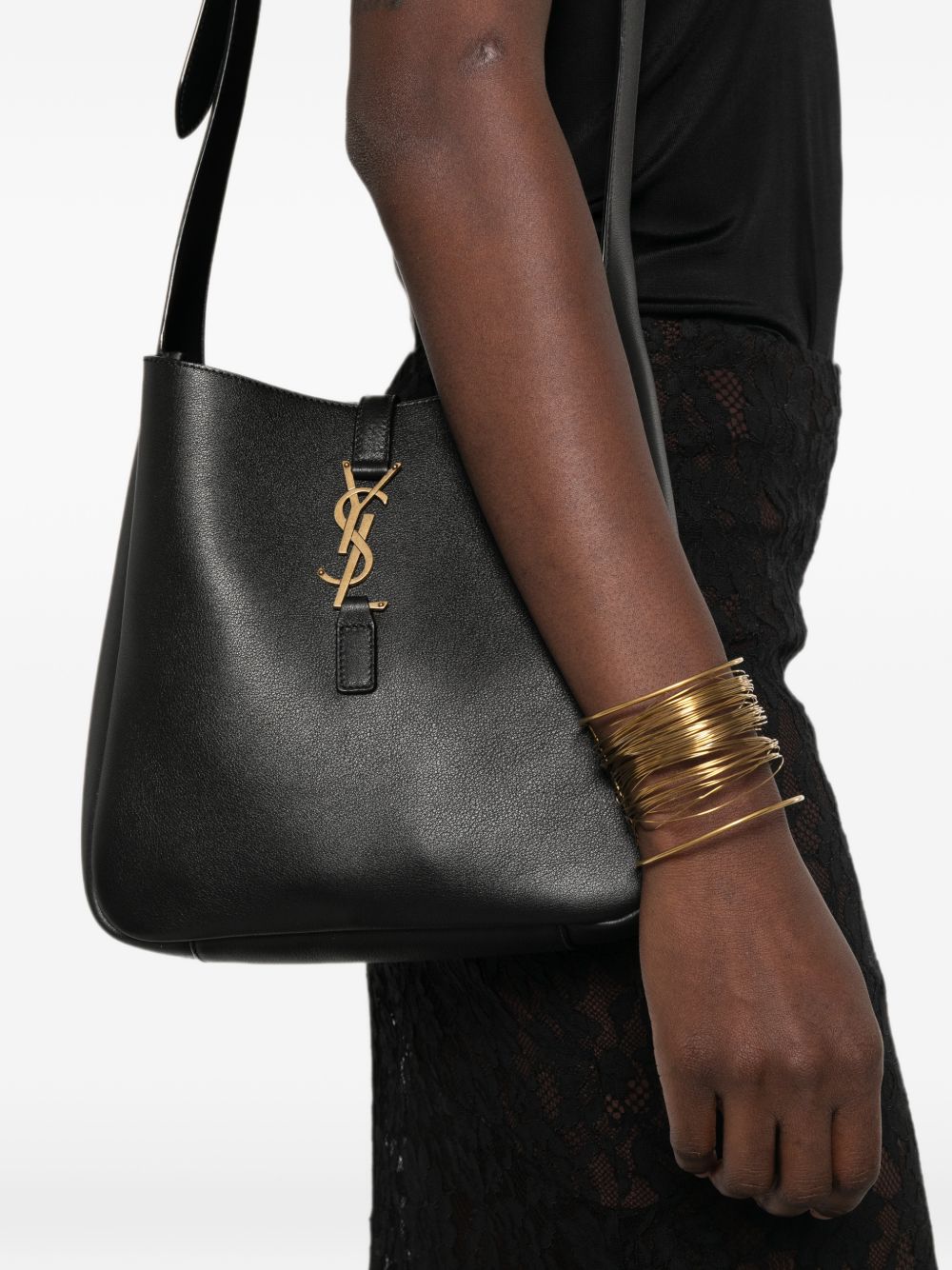 SAINT LAURENT Saint Laurent Women Le 5 À 7 Leather Crossbody Bag
