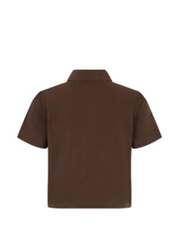Saint Laurent Women Cotton Polo Shirt