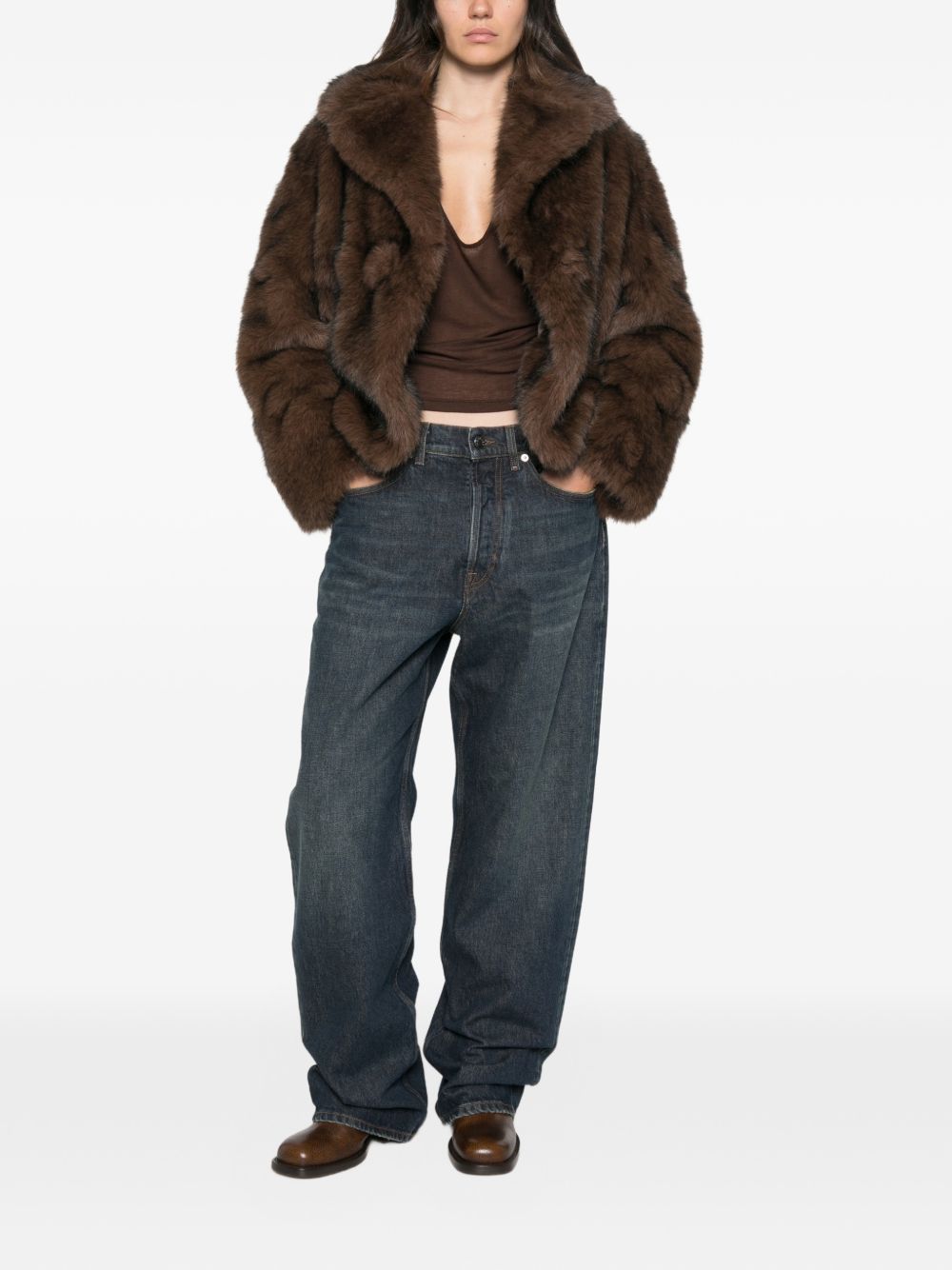 ERMANNO SCERVINO Ermanno Scervino Women Faux Fur Jacket