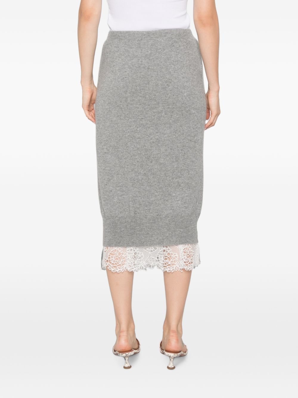 ERMANNO SCERVINO Ermanno Scervino Women Cashmere Midi Skirt