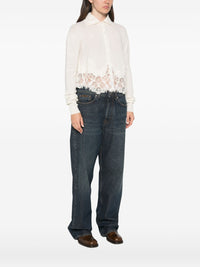 Ermanno Scervino Women Cashemre Lace Shirt
