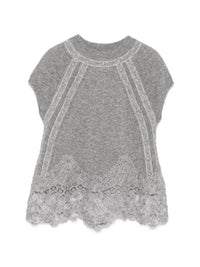 ERMANNO SCERVINO Ermanno Scervino Women Cashmere Lace Top