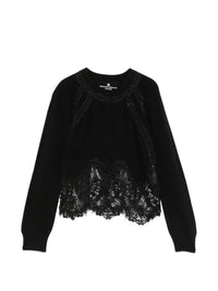 Ermanno Scervino Women Cashmere Lace Cardigan