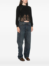 Ermanno Scervino Women Cashmere Lace Cardigan