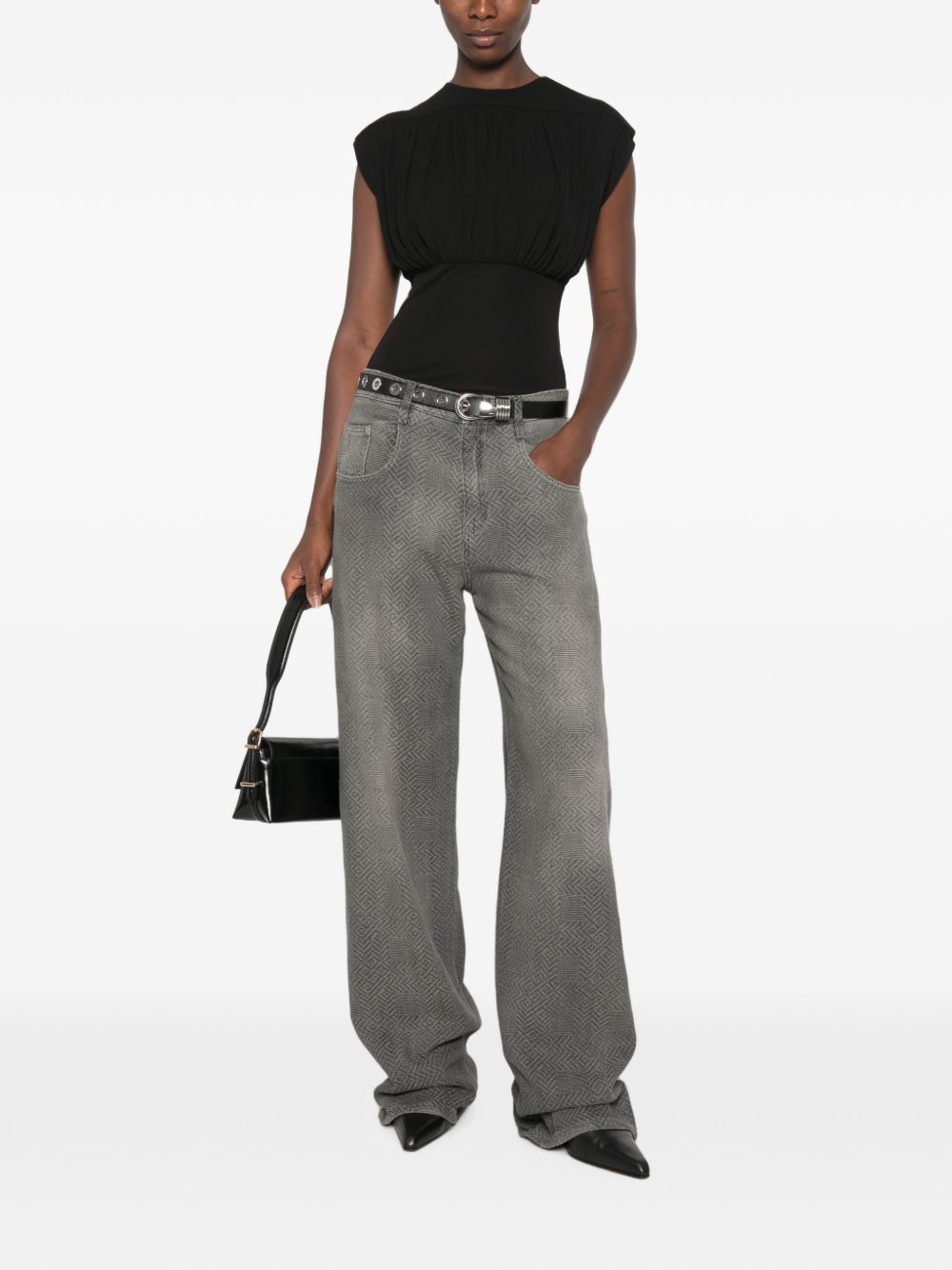 Ermanno Scervino Women Denim Baggy Jeans