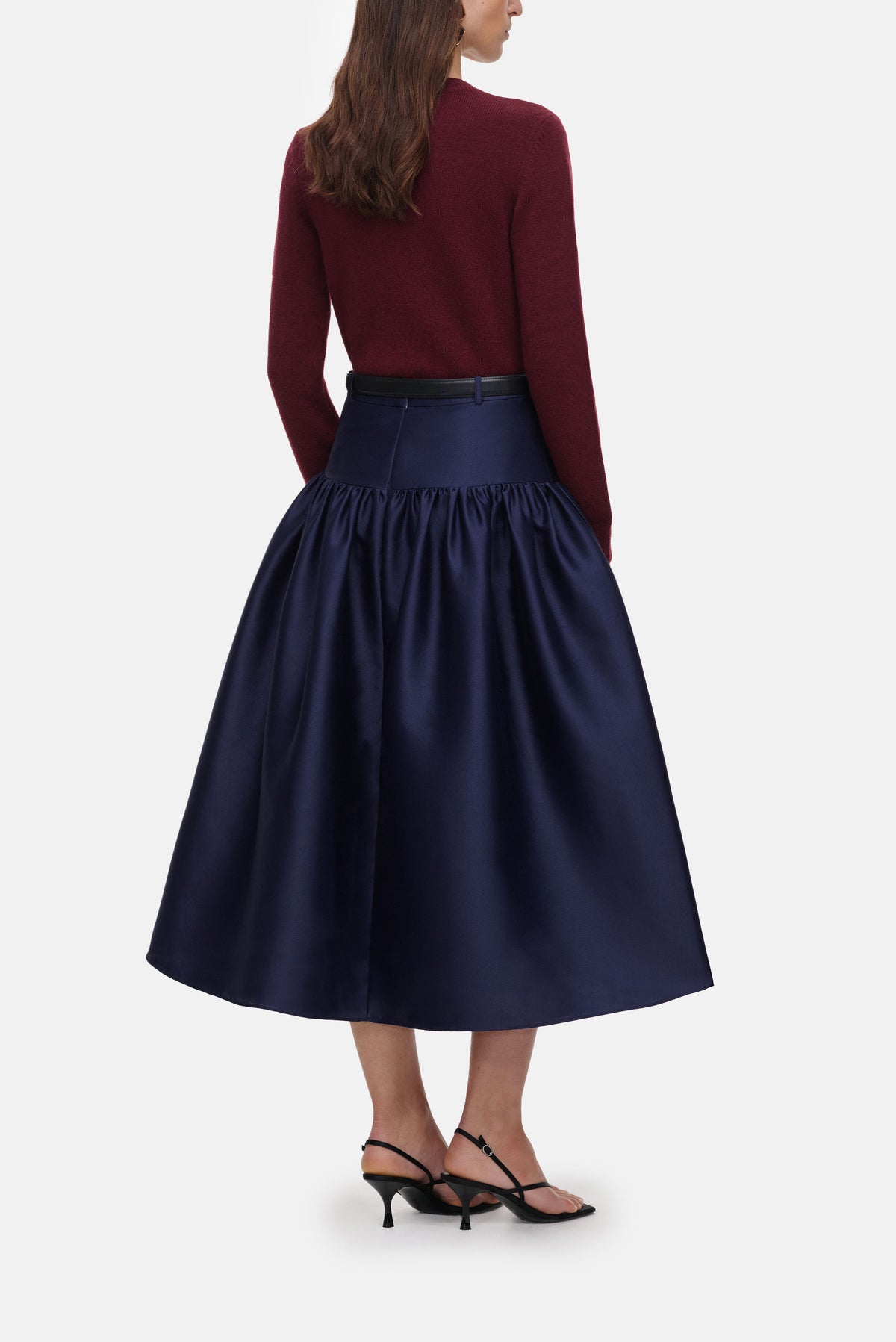Self-Portrait Self-Portrait Women Burgundy Flower Wool Jumper