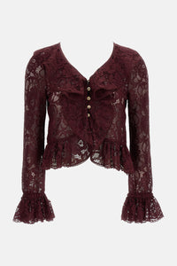 Self-Portrait Self-Portrait Women Lace Ruffle Top