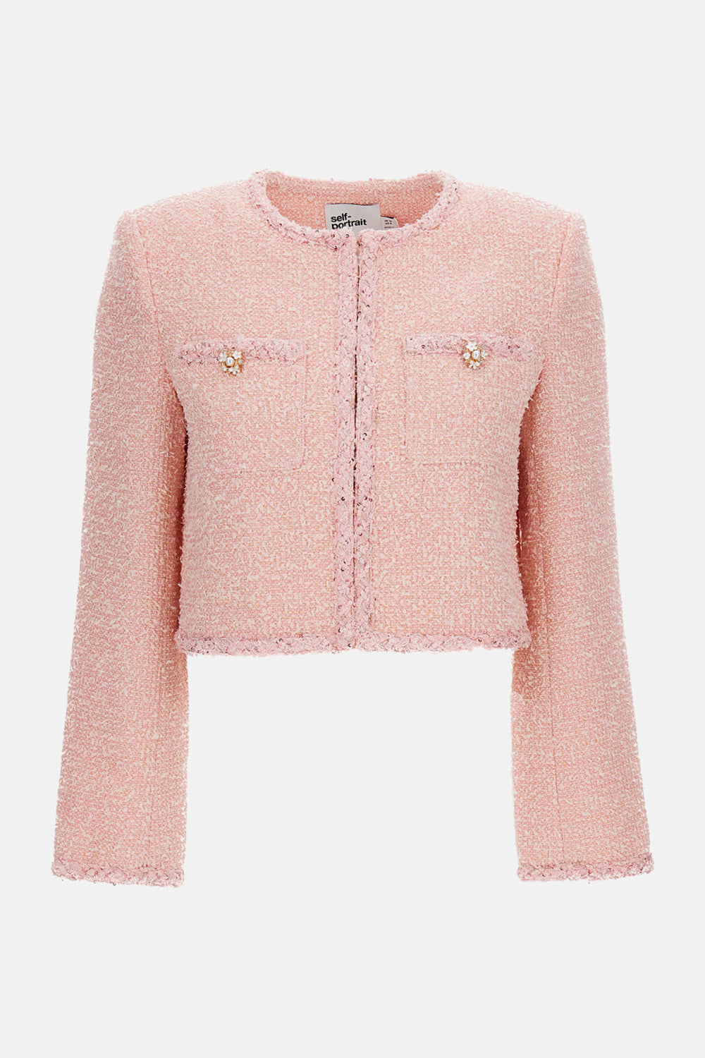 Self-Portrait Self-Portrait Women Boucle Jacket
