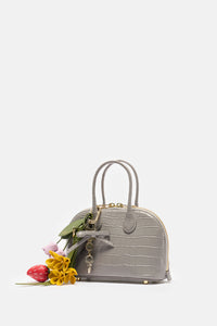 Self-Portrait Self-Portrait Women Croc Leather Toast Mini Bag