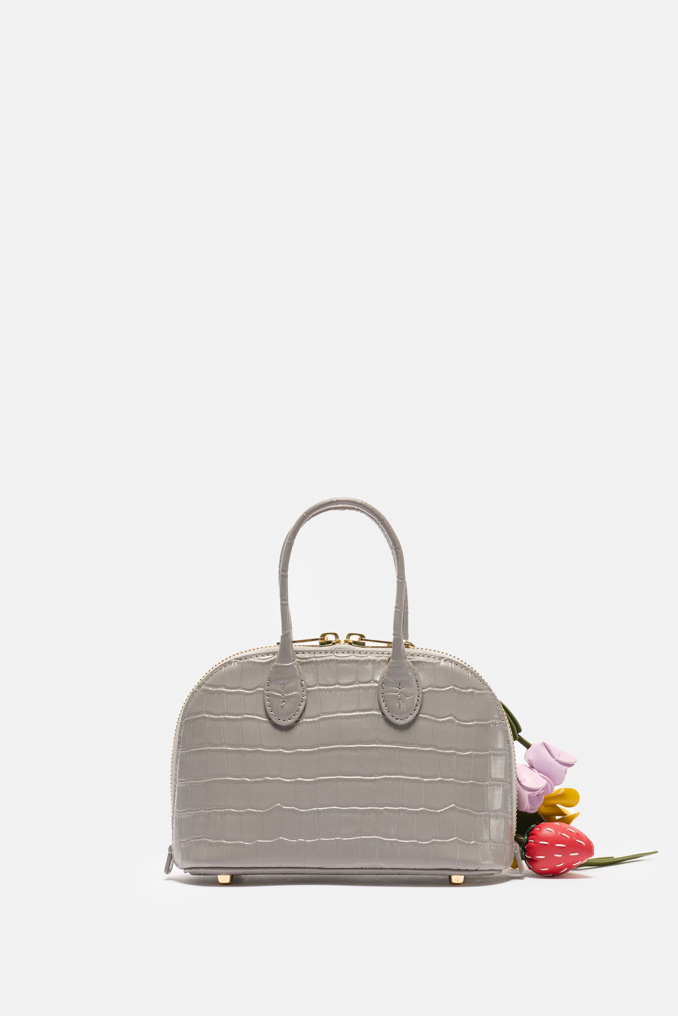 Self-Portrait Self-Portrait Women Croc Leather Toast Mini Bag