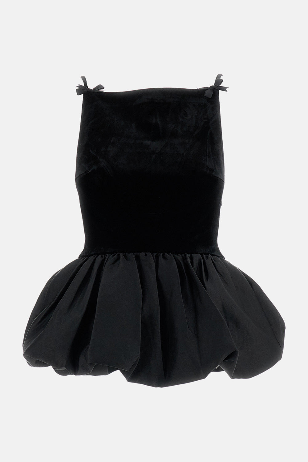 Self-Portrait Self-Portrait Women Velvet Bubble Hem Top