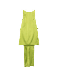 Self Portrait Women Satin Short Dress