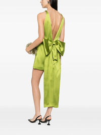 Self Portrait Women Satin Short Dress