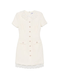 SELF PORTRAIT Self Portrait Women Bouclé Mini Dress
