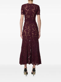 Self Portrait Women Lace Long Dress