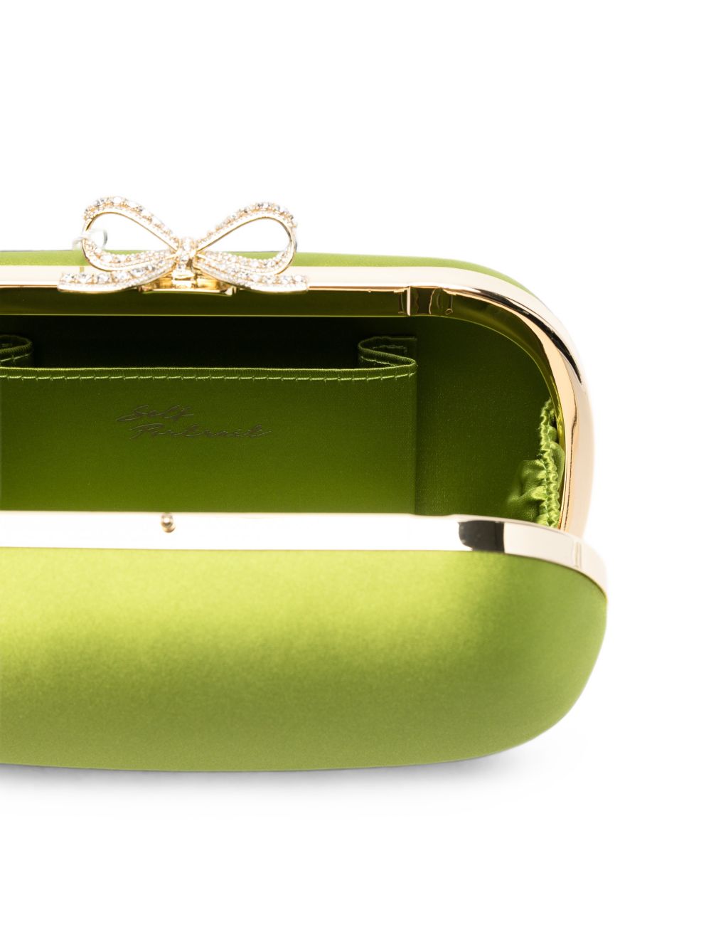 Self Portrait Women Satin Clutch