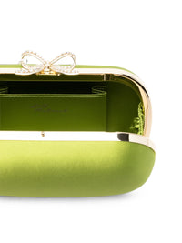 Self Portrait Women Satin Clutch