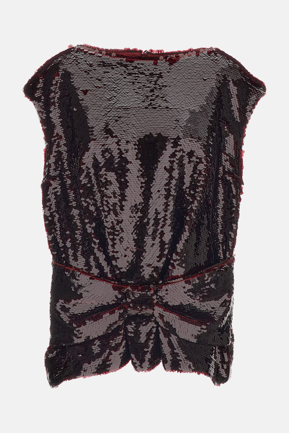 Simone Rocha Simone Rocha Women Boxy Peplum Bow Detail Top