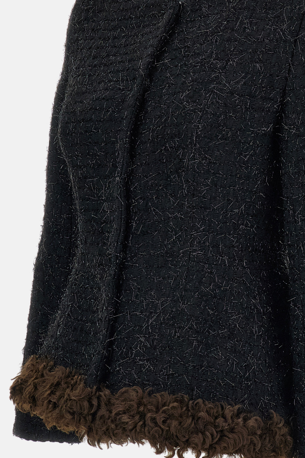 Simone Rocha Simone Rocha Women Round Sculpt Faux Fur Detail Bustle Jacket