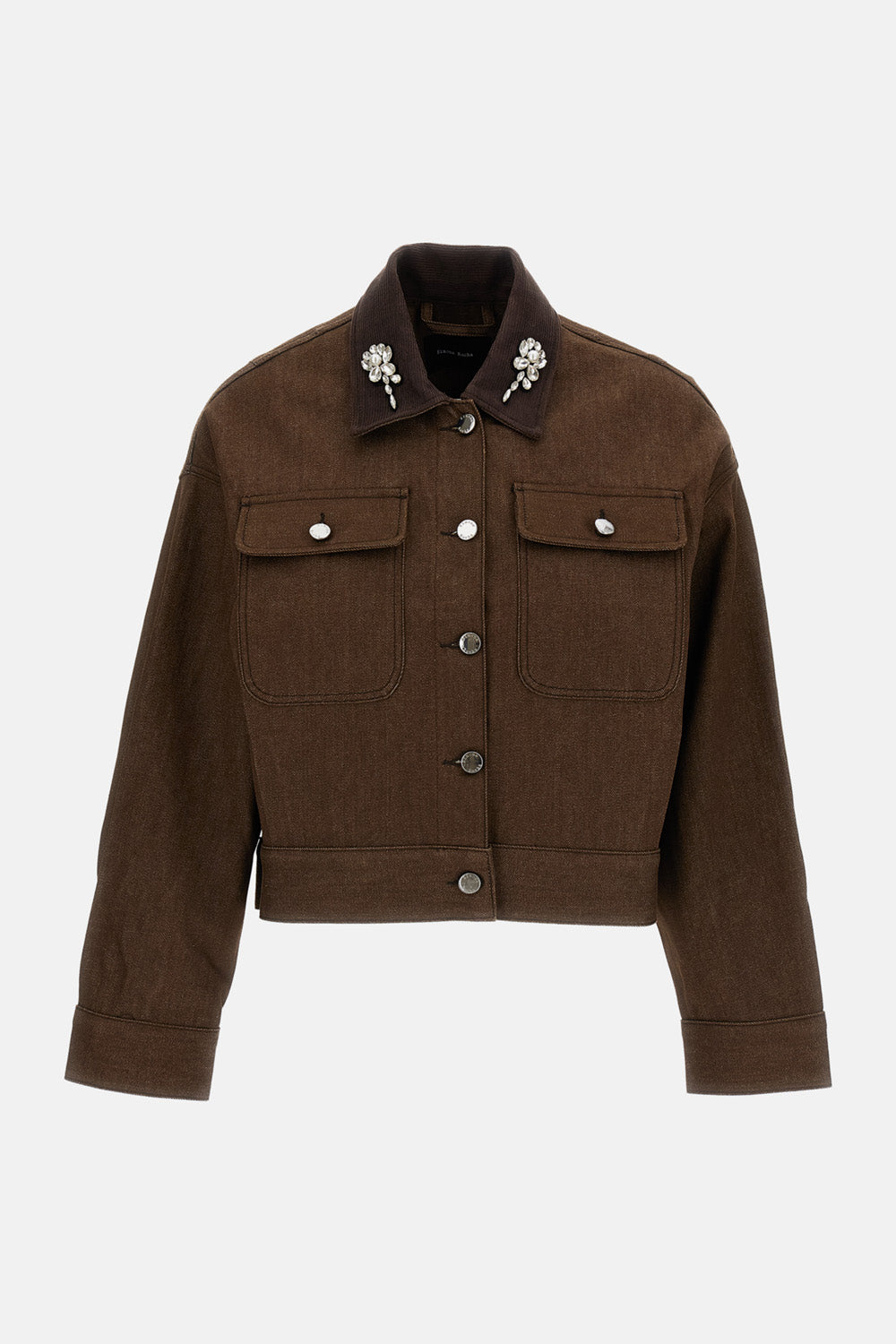 Simone Rocha Simone Rocha Women Cropped Utility Pocket Workwear Jacket W/ Emb