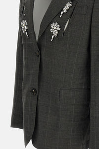 Simone Rocha Simone Rocha Women Slash Jacket W/ Embellishments