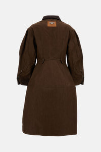 Simone Rocha Simone Rocha Women Utility Pocket Hip Bustle Workwear Dress W/ Embellishments