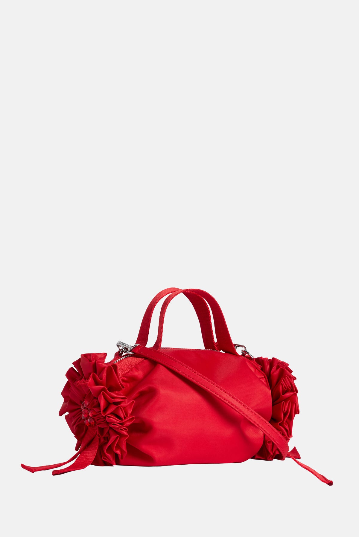 Simone Rocha Women Mini Double Ribbon Rosette Bag With Turbo Emb