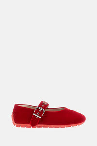 Simone Rocha Simone Rocha Women Mary Jane Ballerina With Crystals