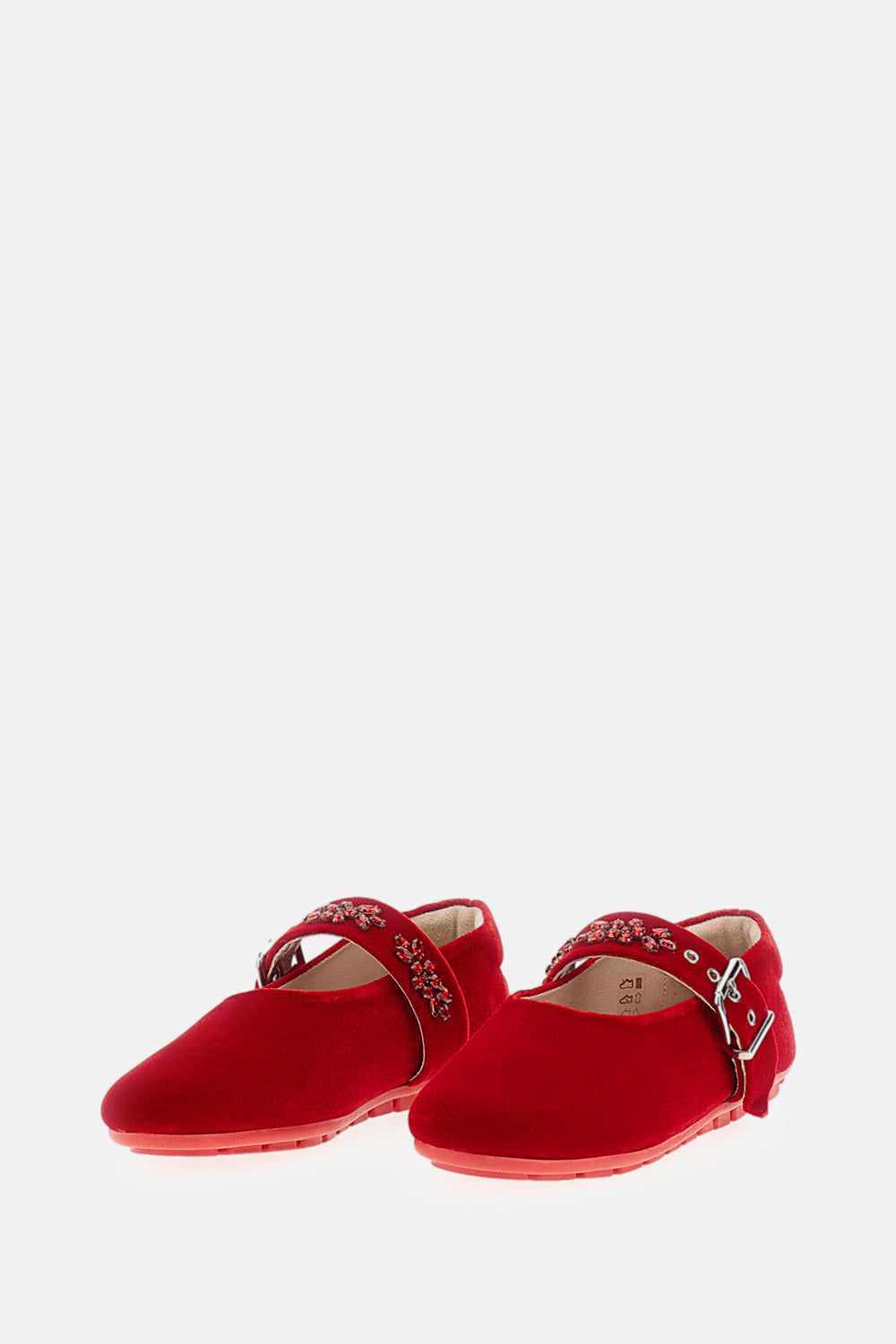 Simone Rocha Simone Rocha Women Mary Jane Ballerina With Crystals