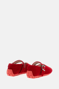 Simone Rocha Simone Rocha Women Mary Jane Ballerina With Crystals