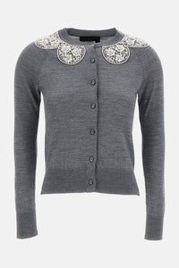 Simone Rocha Simone Rocha Women Merino Silk Embroidered Cardigan