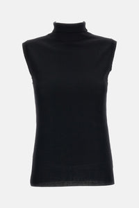 Sportmax Women High Neck Knit Vest