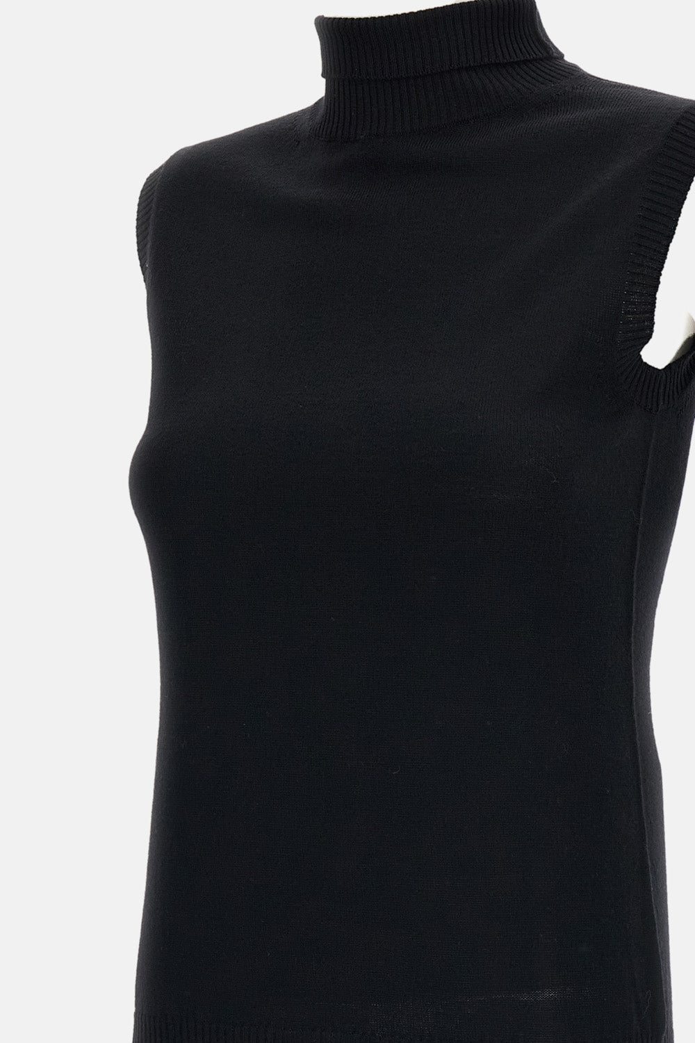 Sportmax Women High Neck Knit Vest