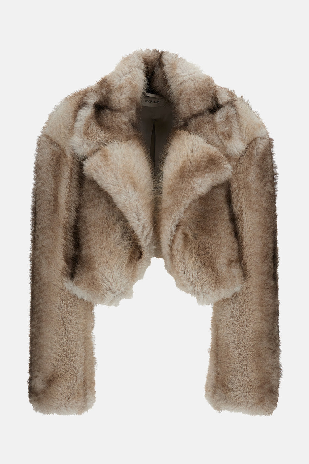 Sportmax Sportmax Women Cropped Boxy Jacket In Furry Jersey