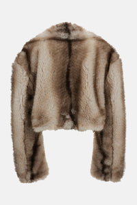 Sportmax Sportmax Women Cropped Boxy Jacket In Furry Jersey